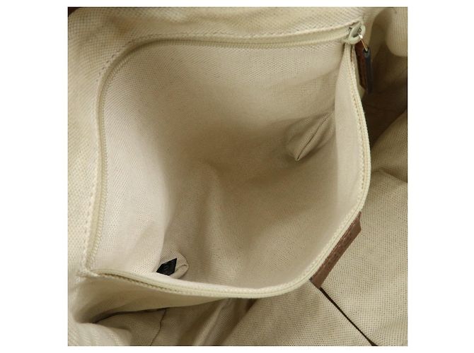 Autre Marque GUCCI Sukey Interlocking G Borsa a tracolla 2Way in pelle Bronze 247902 - vista 22