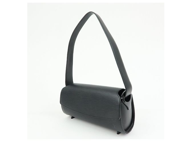 Borsa a tracolla Louis Vuitton Epi Nocturne GM Noir Black M52172 - vista 3
