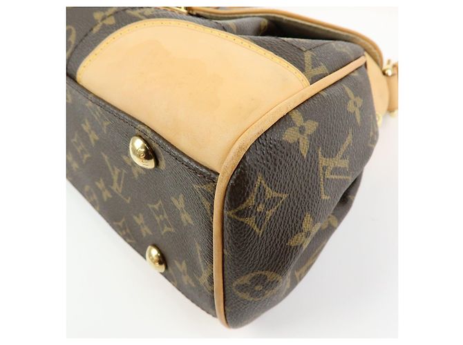 Louis Vuitton Monogram Beverly MM Shoulder Hand Bag Brown M40121 - vista 11