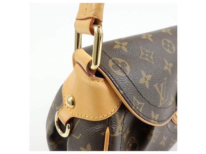 Louis Vuitton Monogram Beverly MM Shoulder Hand Bag Brown M40121 - vista 15