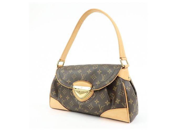 Louis Vuitton Monogram Beverly MM Shoulder Hand Bag Brown M40121 - vista 3