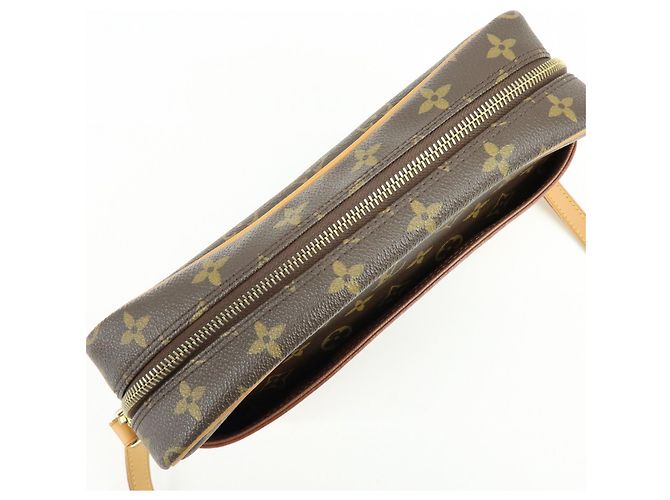 Borsa a tracolla Louis Vuitton Monogram Trocadero 27 M51274 - vista 19