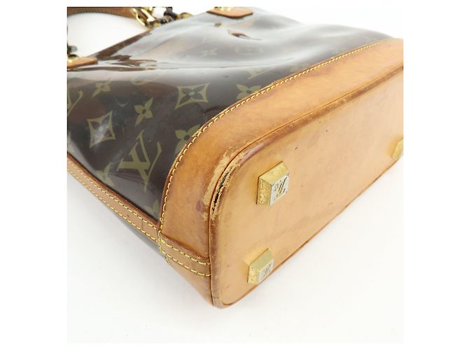 Borsa Tote Louis Vuitton Monogram Cabas Ambre PM Trasparente Marrone M92502 - vista 10