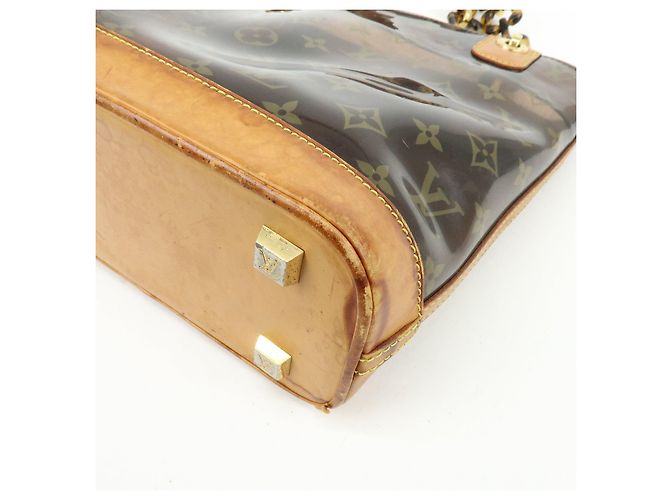Borsa Tote Louis Vuitton Monogram Cabas Ambre PM Trasparente Marrone M92502 - vista 11