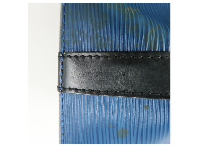 Borsa a tracolla Louis Vuitton Epi Petit Noe Bicolor Blue Noir Ｍ44152 - vista 22