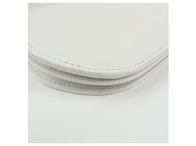 BURBERRY Borsa a tracolla in pelle Borsa crossbody Bianca - vista 11