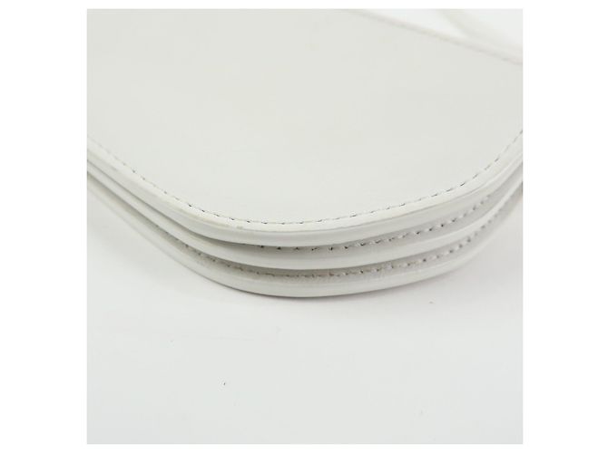 BURBERRY Borsa a tracolla in pelle Borsa crossbody Bianca - vista 12