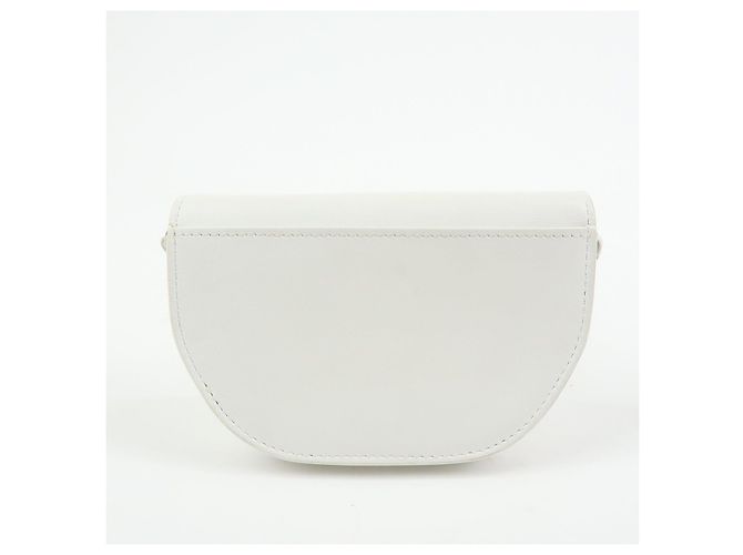 BURBERRY Borsa a tracolla in pelle Borsa crossbody Bianca - vista 2