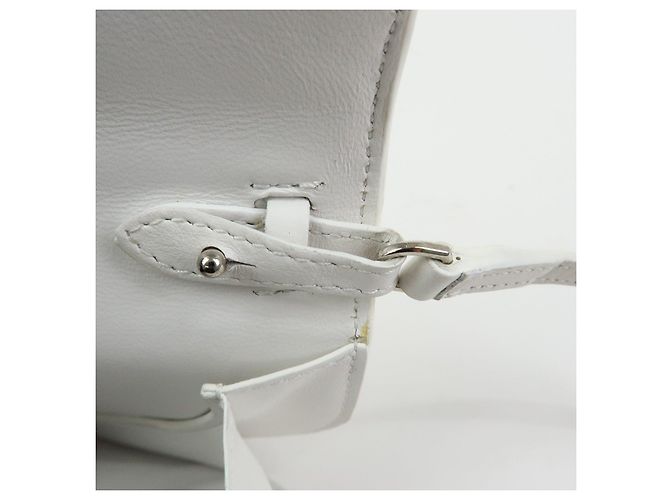 BURBERRY Borsa a tracolla in pelle Borsa crossbody Bianca - vista 21