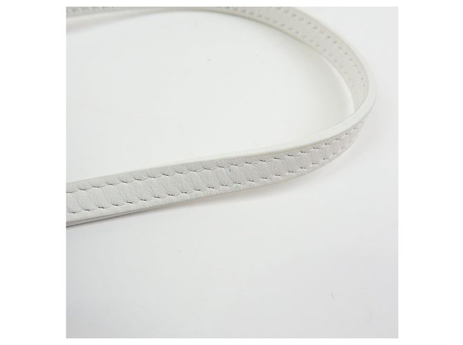 BURBERRY Borsa a tracolla in pelle Borsa crossbody Bianca - vista 7