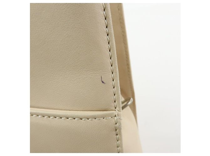 LOEWE Borsa 2Way in pelle nappa Anagram Borsa a mano e a tracolla Ivory - vista 17