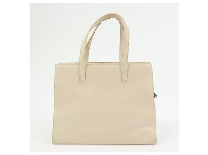 LOEWE Borsa 2Way in pelle nappa Anagram Borsa a mano e a tracolla Ivory - vista 2