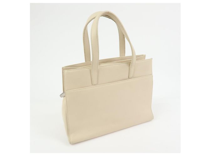 LOEWE Borsa 2Way in pelle nappa Anagram Borsa a mano e a tracolla Ivory - vista 4