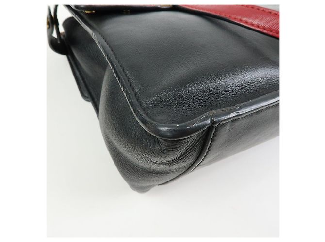 FENDI Borsa 2Way Flip in pelle e camoscio Borsa a mano e a tracolla Nera 8BT302 - vista 12