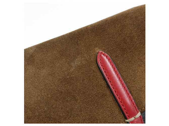 FENDI Borsa 2Way Flip in pelle e camoscio Borsa a mano e a tracolla Nera 8BT302 - vista 16