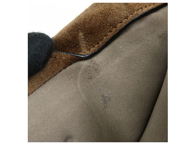 FENDI Borsa 2Way Flip in pelle e camoscio Borsa a mano e a tracolla Nera 8BT302 - vista 20