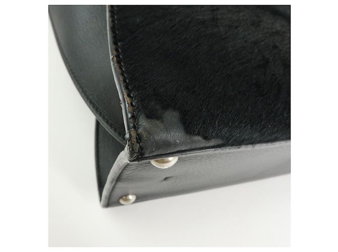 FENDI Trois Jours Borsa a mano e a tracolla 2Way in pelle e pony hair 8BH279 - vista 19