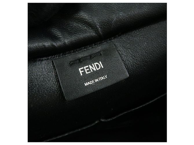 FENDI Trois Jours Borsa a mano e a tracolla 2Way in pelle e pony hair 8BH279 - vista 23