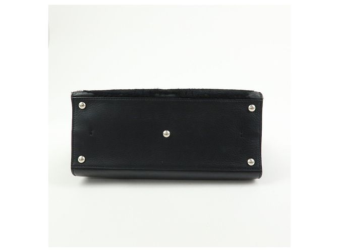 FENDI Trois Jours Borsa a mano e a tracolla 2Way in pelle e pony hair 8BH279 - vista 5