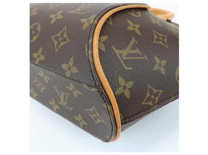 Borsa a mano Louis Vuitton Monogram Ellipse PM Brown M51127 - vista 13
