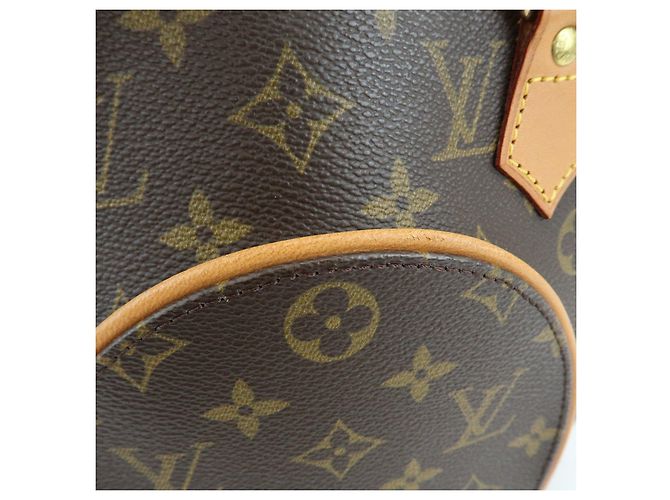 Borsa a mano Louis Vuitton Monogram Ellipse PM Brown M51127 - vista 16
