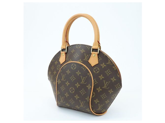 Borsa a mano Louis Vuitton Monogram Ellipse PM Brown M51127 - vista 3