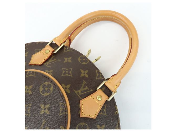 Borsa a mano Louis Vuitton Monogram Ellipse PM Brown M51127 - vista 6