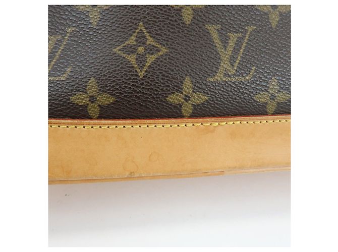 Louis Vuitton Monogram Alma Canvas Leather Hand Bag Brown M51130 - vista 15