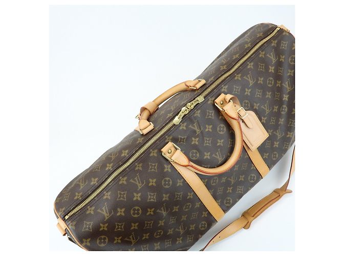 Louis Vuitton Monogram Keep All Bandouliere 60 Boston Bag M41412 - vista 18