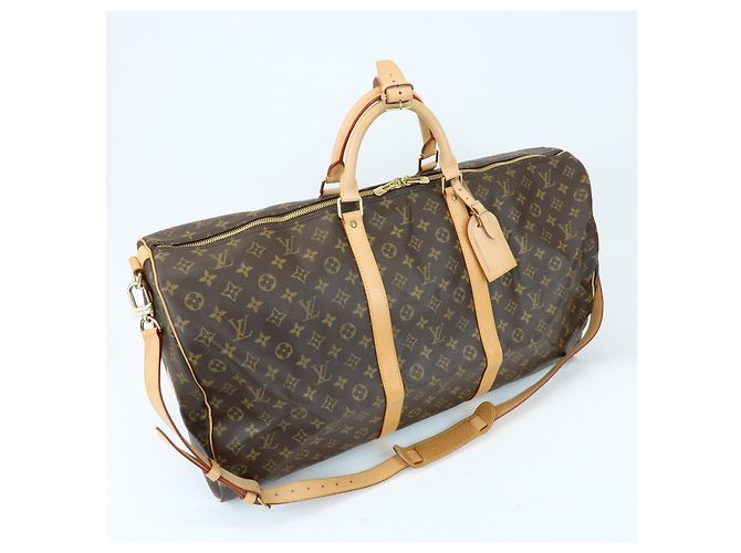 Louis Vuitton Monogram Keep All Bandouliere 60 Boston Bag M41412 - vista 4