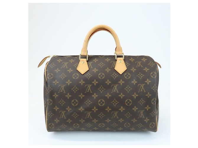 Louis Vuitton Monogram Speedy 35 Boston Bag Hand Bag M41524 - vista 2