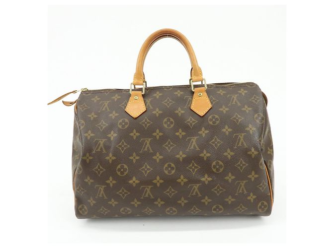 Louis Vuitton Monogram Speedy 35 Boston Bag Hand Bag M41524 - vista 2