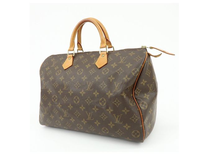Louis Vuitton Monogram Speedy 35 Boston Bag Hand Bag M41524 - vista 3