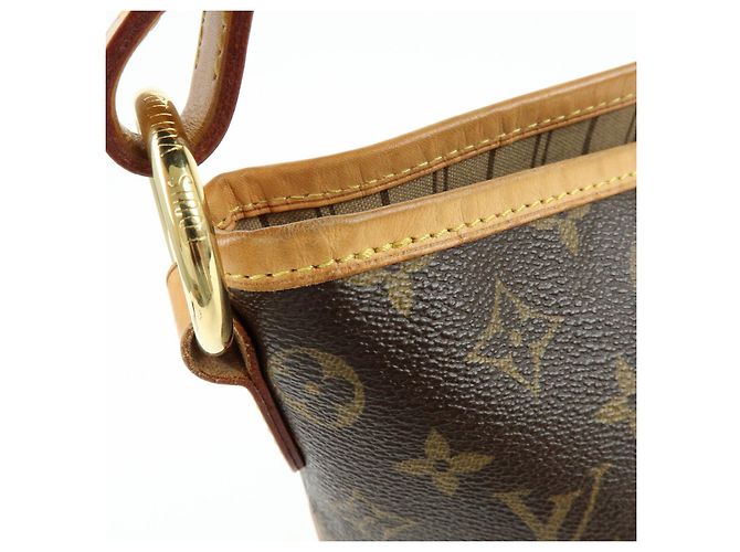 Borsa a tracolla Louis Vuitton Monogram Delightful PM Brown M40352 - vista 15