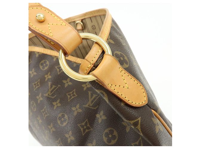 Borsa a tracolla Louis Vuitton Monogram Delightful PM Brown M40352 - vista 9