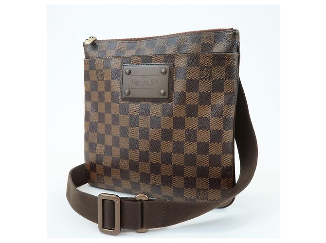 Louis Vuitton Damier Pochette Pratt Brooklyn Shoulder Bag N41100 - vista 3