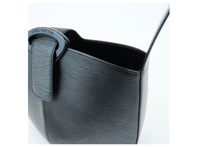 Borsa a spalla e a mano Louis Vuitton Epi Reverie Noir Black M52162 - vista 16