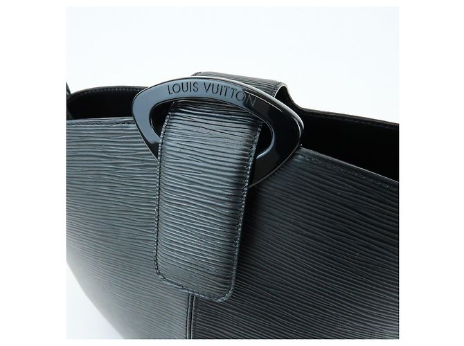 Borsa a spalla e a mano Louis Vuitton Epi Reverie Noir Black M52162 - vista 17