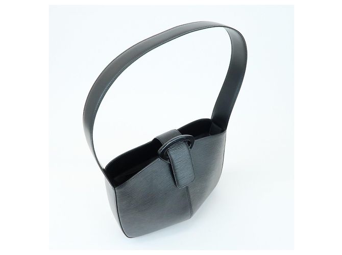 Borsa a spalla e a mano Louis Vuitton Epi Reverie Noir Black M52162 - vista 4