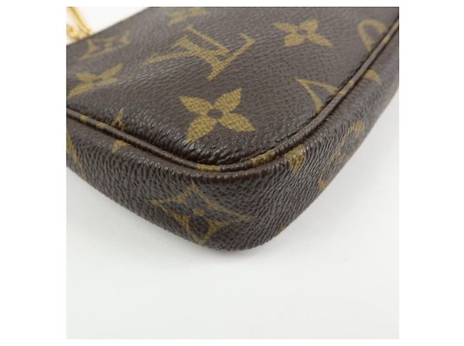 Louis Vuitton Monogram Mini Pochette Accessoires Hand Bag M58009 - vista 10