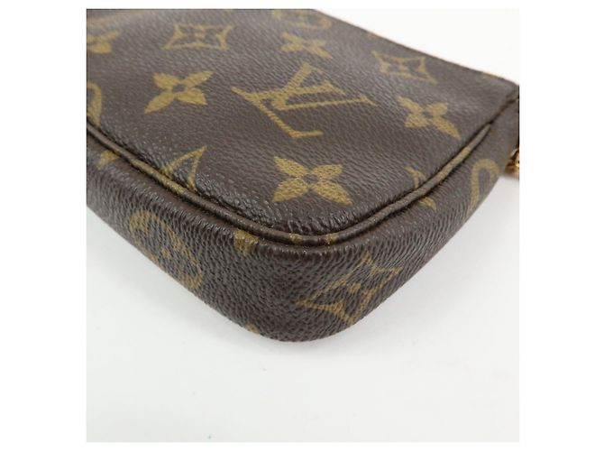 Louis Vuitton Monogram Mini Pochette Accessoires Hand Bag M58009 - vista 13