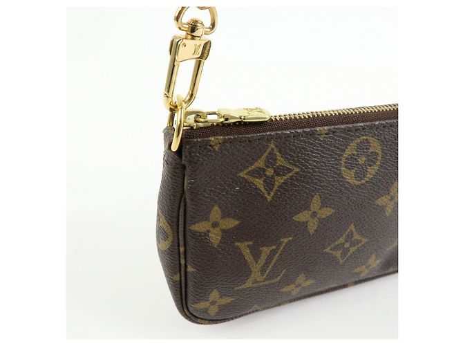 Louis Vuitton Monogram Mini Pochette Accessoires Hand Bag M58009 - vista 14