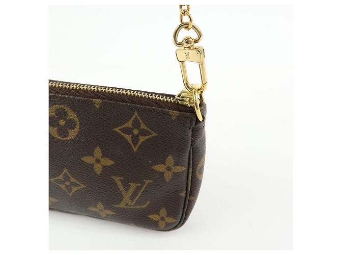 Louis Vuitton Monogram Mini Pochette Accessoires Hand Bag M58009 - vista 17