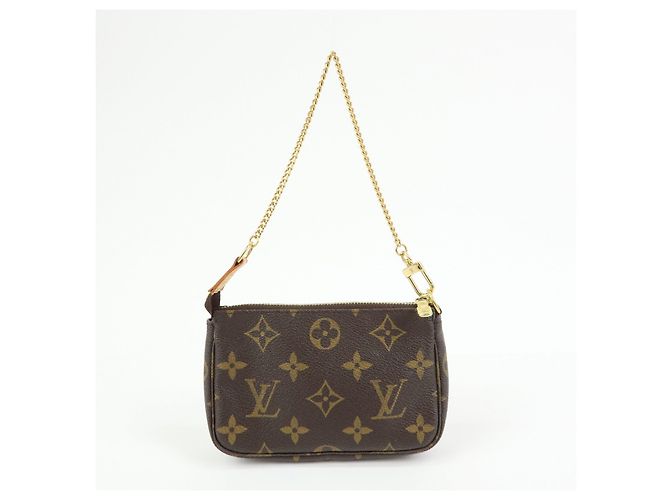 Louis Vuitton Monogram Mini Pochette Accessoires Hand Bag M58009 - vista 2