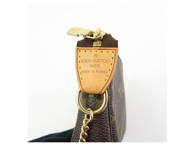 Louis Vuitton Monogram Mini Pochette Accessoires Hand Bag M58009 - vista 22