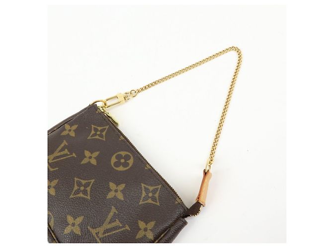 Louis Vuitton Monogram Mini Pochette Accessoires Hand Bag M58009 - vista 6