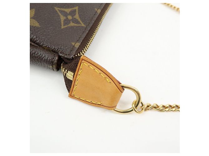Louis Vuitton Monogram Mini Pochette Accessoires Hand Bag M58009 - vista 9