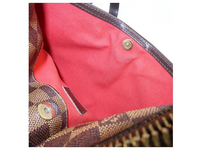 Borsa a spalla Louis Vuitton Damier Bloomsbury PM Brown N42251 - vista 18