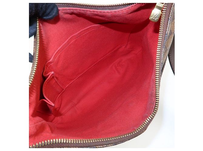 Borsa a spalla Louis Vuitton Damier Bloomsbury PM Brown N42251 - vista 21