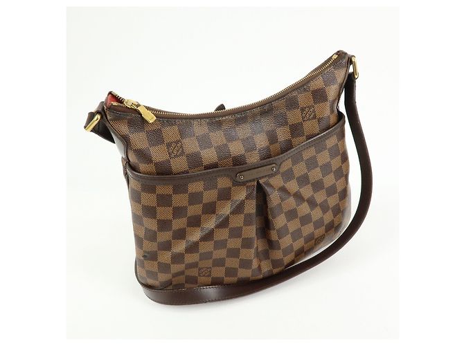 Borsa a spalla Louis Vuitton Damier Bloomsbury PM Brown N42251 - vista 4
